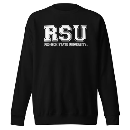 Front image: Redneck State University Premium Sweatshirt - Front - RSU Merch